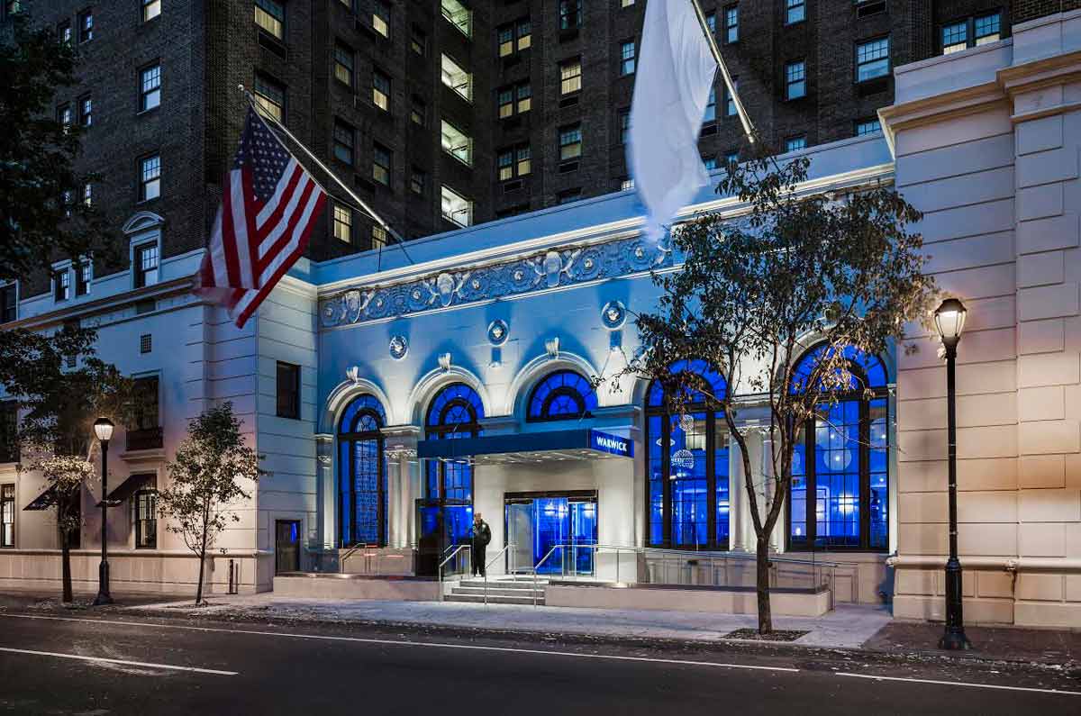 Blue Sky Hospitality Solutions assumes management of the iconic, 301-Key Warwick Hotel Rittenhouse Square, Philadelphia, PA